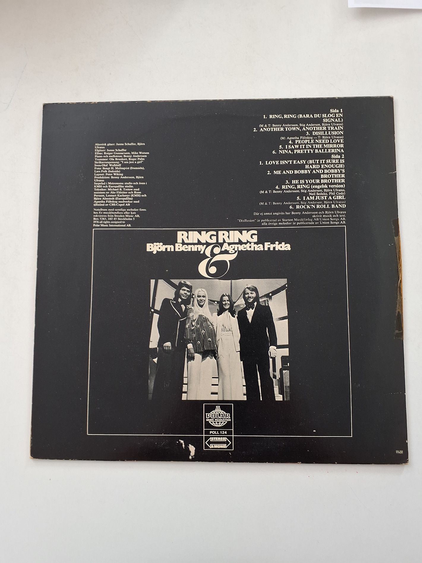 Lp ring ring. Abba. Samleopjekt